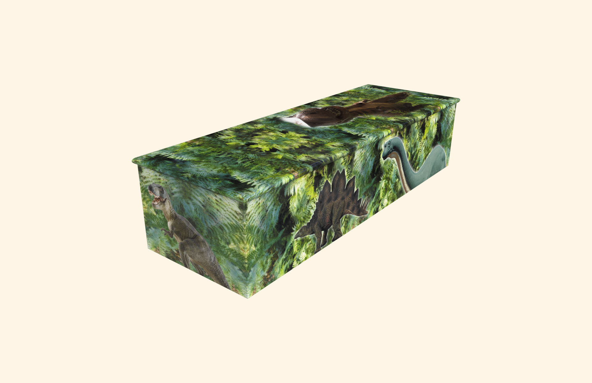 Dinosaurs child casket